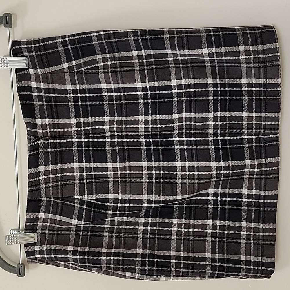 Aeropostale Y2K Plaid Notched-Hem Skirt Size  Academia Medium - Picture 11 of 16